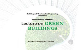 Lecture on Green Building Ppt Presentation