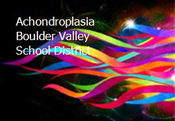 Achondroplasia Boulder Valley School District Powerpoint Presentation