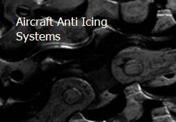 Aircraft Anti-Icing Systems Powerpoint Presentation