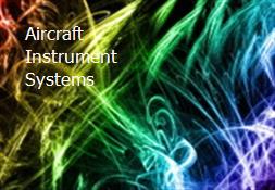 Aircraft Instrument Systems Powerpoint Presentation