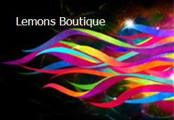 Lemons Boutique Powerpoint Presentation