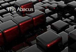 The Abacus Powerpoint Presentation