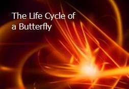 The Life Cycle of a Butterfly Powerpoint Presentation