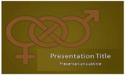 Male Female Free Ppt Template