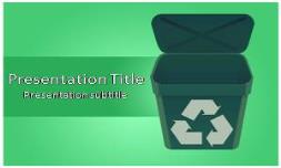 Recycle Free Ppt Template