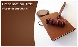 Law Rules Free Ppt Template