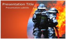 Firefighters Free Ppt Template