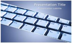 Keyboard Free Ppt Template