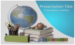 Back to School Free Ppt Template