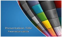 Air Baloon Free Ppt Template