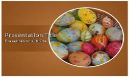 Easter Eggs Free Ppt Template