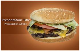 Free Burger PowerPoint Template