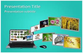 Free Image Sharing PowerPoint Template