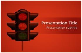 Free Traffic Lights PowerPoint Template