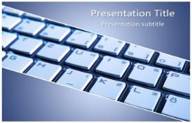 Free Keyboard PowerPoint Template