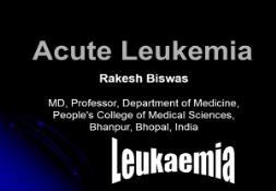 Acute Leukemia PowerPoint Presentation