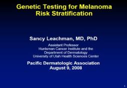 Melanoma Symposium Pacific Dermatologic Association PowerPoint Presentation