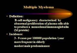 Multiple myeloma definition PowerPoint Presentation