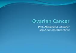 Why Ovarian Cancer PowerPoint Presentation