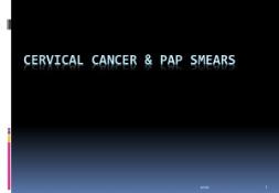 Cervical Cancer Wiki PowerPoint Presentation