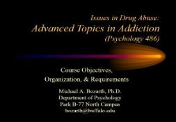 Drug Addiction PowerPoint Presentation