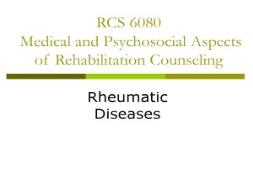 About Rheumatoid Arthritis PowerPoint Presentation