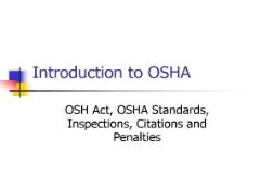 Introduction to OSHA-KFUPM PowerPoint Presentation