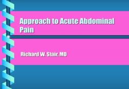 About Abdominal Pain PowerPoint Presentation