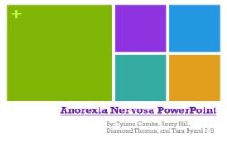 Introduction About Anorexia Nervosa PowerPoint Presentation