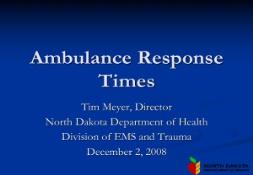 Ambulance Response Times PowerPoint Presentation