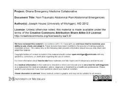 Non-Traumatic Abdominal Pain Abdominal PowerPoint Presentation