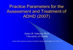 ADHD-Guidelines for Clinical Practice PowerPoint Presentation