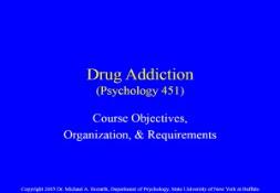 Drugs Addiction PowerPoint Presentation