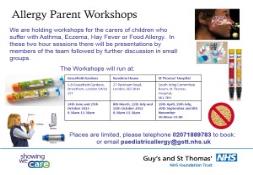 Allergy Parent Workshops PowerPoint Presentation