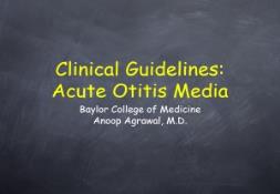 An Acute Otitis Media PowerPoint Presentation