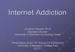 Internet Addiction PowerPoint Presentation