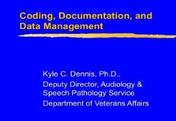 Rehabilitation Management-Military Audiology Association PowerPoint Presentation