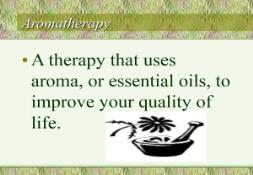 Aromatherapy PowerPoint Presentation