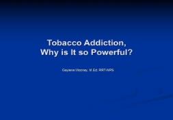 Tobacco Addiction PowerPoint Presentation