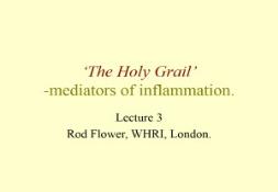 The Mediators of Inflammation PowerPoint Presentation