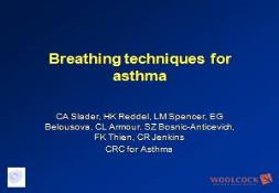 Breathing techniques for asthma PowerPoint Presentation