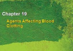 Agents Affecting Blood Clotting PowerPoint Presentation