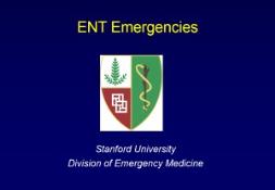 ENT Emergencies Emergency Medicine PowerPoint Presentation