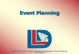 About Event Planning PowerPoint Presentation