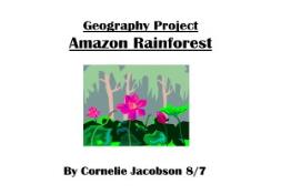 Amazon Rainforest PowerPoint Presentation