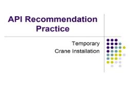 API (American Petroleum Institute) PowerPoint Presentation