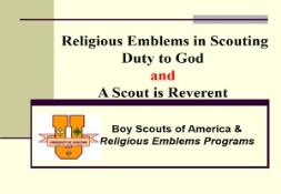 Boy Scouts Religious Award PowerPoint Presentation