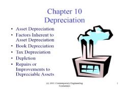 Depreciation Faculty Personal Homepage PowerPoint Presentation