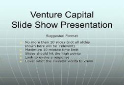 A VENTURE CAPITAL FUND PowerPoint Presentation