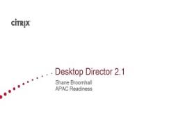 Desktop Director 21 PowerPoint Presentation